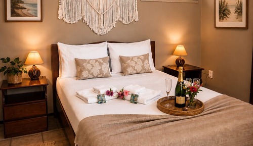 Deluxe Double Room, Balcony, Beach View
