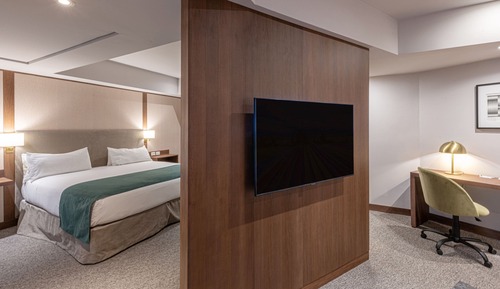 Suite, 1 King Bed with Sofa bed