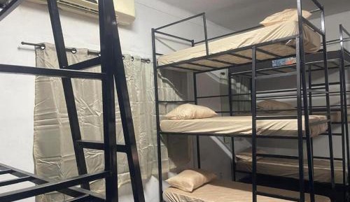 Bed in Male Dormitory Room