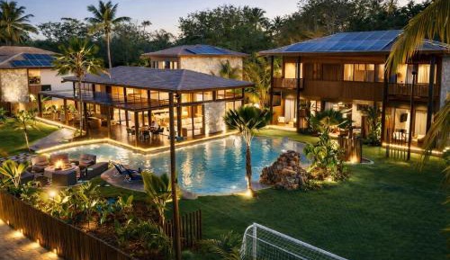 Eight-Bedroom House