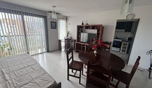 One-Bedroom Apartment with Balcony and Mountain View  