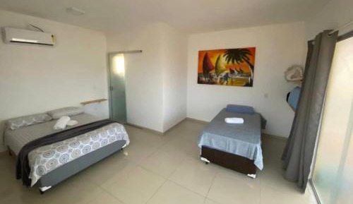 Deluxe One-Bedroom Apartment with City View
