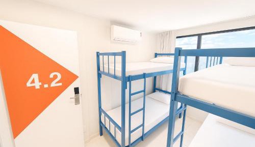 Bed in 4-Bed Mixed Dormitory Room