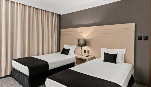 Premium room with two single beds