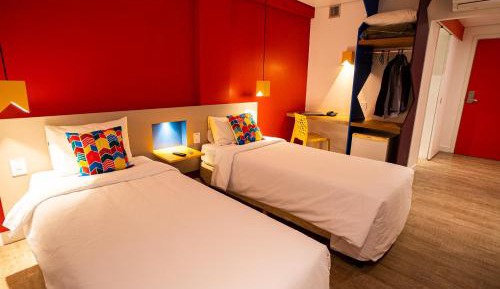Standard Room with a Double Bed and a Single Bed