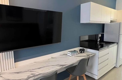 Centro Condo | Nice condominium in Peruibe - swimming pool and garage