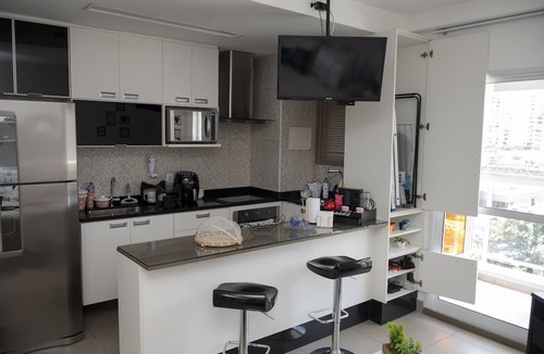 Campo Belo Apartment | Camila’s Stays - Apartment in front of subway/metro with parking