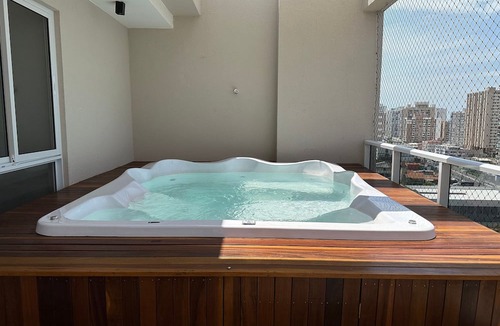 Praia de Itaparica Apartment | Duplex Penthouse with Jacuzzi and Private BBQ