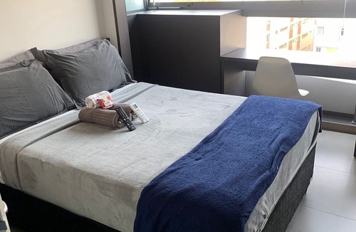 Cerqueira Cesar Apartment | Estúdio Moderno e condomínio completo Rua Oscar Freire 1375 - mais luxuosa de SP