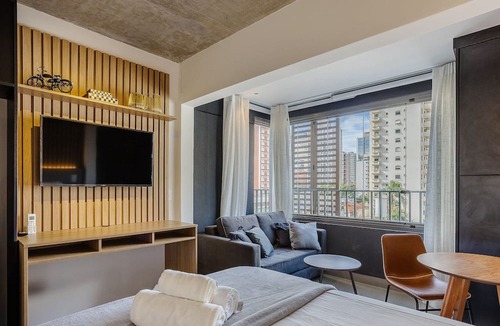 Cerqueira Cesar Apartment | Modern Studios on R. Augusta 800m From the Subway - OAG