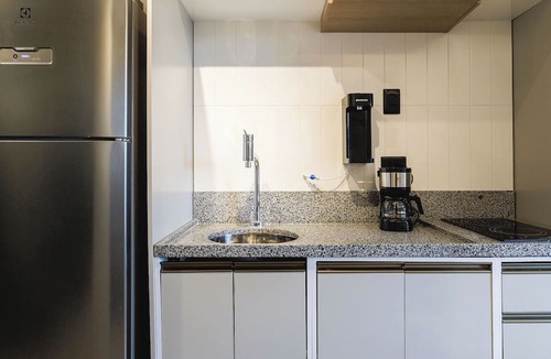 Santo Amaro Apartment | Your studio well located in SP! |Vacancy| Air |Wifi| Subway |Consulate| Cinema