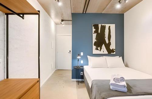 Campinas Apartment | Studio - Arrojado, estiloso e tudo novo