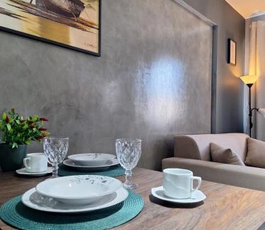 Centro - A Apartment | Studio Elegante - Completo - AC - Garagem