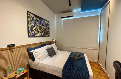 Barro Preto Apartment | Studio 909 - no coração de BH, completo, ar-condicionado, ideal para trabalho, estudo, lazer e longas estadias