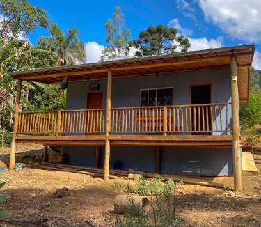 Aiuruoca House | Chalé Sementes de Fé Romântico e vista