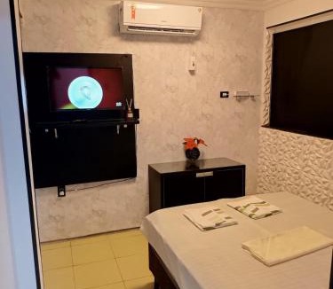 Centro Apartment | Esperança-FLAT104:Centro hospitalar, 1quarto casal