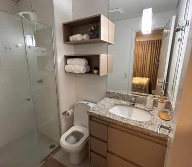 Sao Jose do Rio Preto Apartment | Flat Duo JK - 516 Alto Padrão Moderno - SJRP Brasil