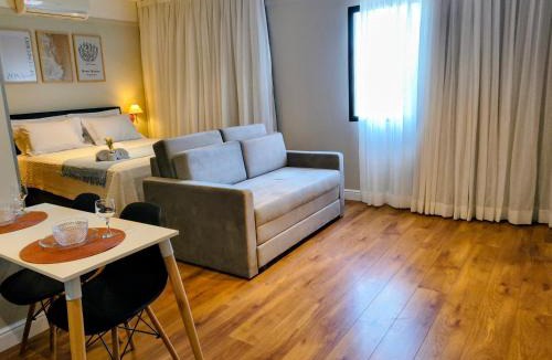 Sao Paulo Apartment | Flat Hotel Merc Espaçoso Ibirapuera 4 estrelas com Wi-Fi Recepção 24 horas 3PRI