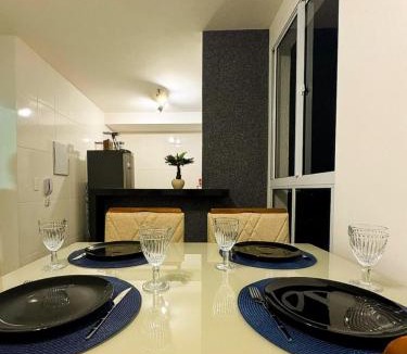 Montes Claros Apartment | Apê novo com ar condicionado e vista panorâmica