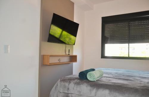 Tres Vendas Apartment | Refugio Premium 2 Quartos 1 Suite WiFi Ar e Garagem