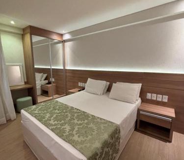 Pedra Azul Apartment | Vista Azul Apart Hotel - Suíte charmosa com cozinha