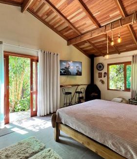 Porto Uniao House | Casa Refúgio com suíte e lareira!