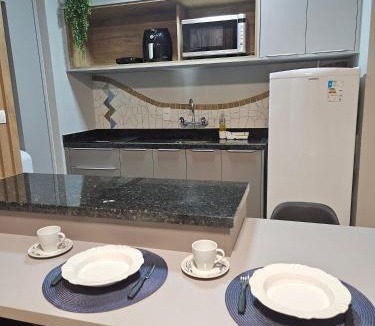 Czerniewicz Apartment | Saint Sebastian Flat 716 - Com Hidro! até 3 pessoas, Duplex, no centro