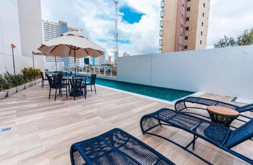 Praia de Iracema Apartment | Aquarius Residence 806 Vista Mar