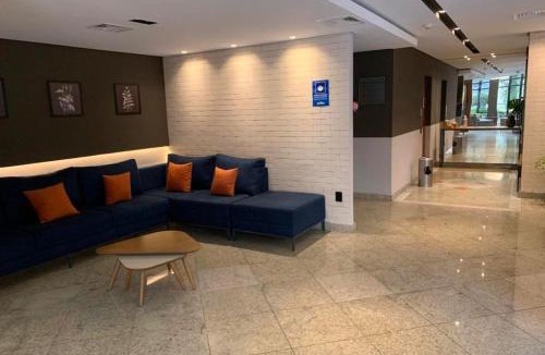 Gonzaga Apartment | Flat em Hotel com Estacionamento Grátis e Piscina