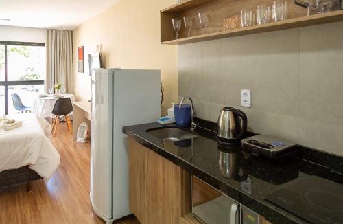 Sao Benedito Apartment | Belo estúdio sofisticado em Poço de Caldas PGO214