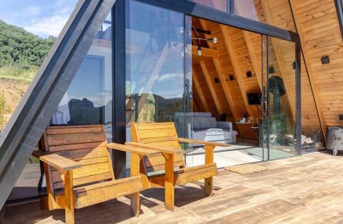 Rio Rufino Ski Chalet | Refúgio da Neve! Cabana Araucária!