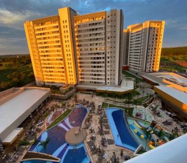 Olimpia Apartment | Apartamento dentro de resort próximo do Thermas dos Laranjais