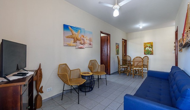 Raridade - Apt próx praia vista mar ar con