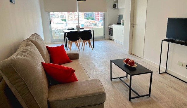 RentUp - Moderno monoambiente con balcón en Almagro