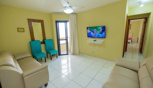 LONDRES 201 BUILDING, 2 bedroom apartment, 1 garage, air conditioning in the suite, 200m from MORRO BEACH.