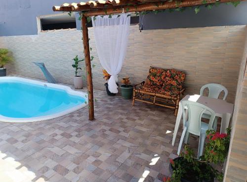 Chalé Montanhez com ar e piscina