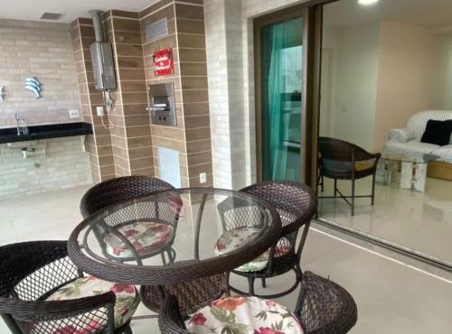 Apartamento em Resort frente ao Mar