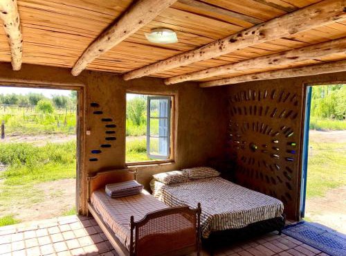 Private bedroom with bathroom