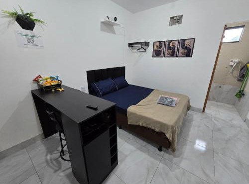 Flat completo 14 minutos do centro do Buriti Shopping