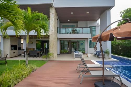 casa luxo mar & sossego no melhor cond. guarajuba