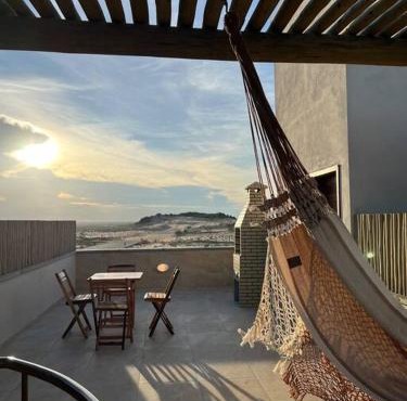 Flat Canoa Quebrada com Terraço