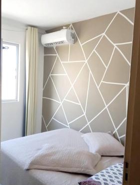 APARTAMENTO 10 min de CRICIUMA em IÇARA-SC - 2 quartos - 3 Ar-Condicionado split - Cozinha equipada - Banheiro - Garagem coberta e Wi-Fi - Anfitriã Superhost no BnB